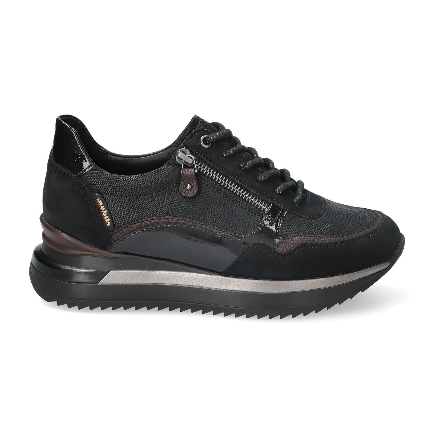 lacets femme modèle Jolyne noir - Mephisto